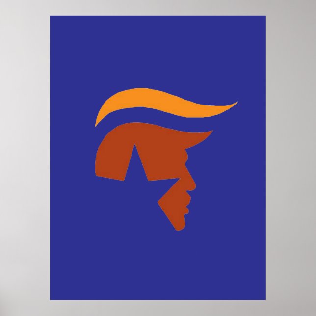 POSTER - PATRIOTISK PROFIL (Framsidan)