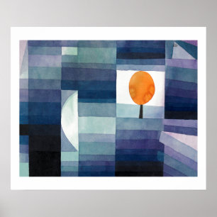 POSTER: PAUL KLEE : HARBINGER I ÖSTERN POSTER