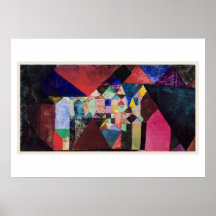 POSTER: PAUL KLEE : MUNICIPAL JEWEL