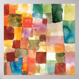 POSTER: PAUL KLEE : ONTITLED, 1914 POSTER