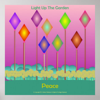 Poster - Peace Garden