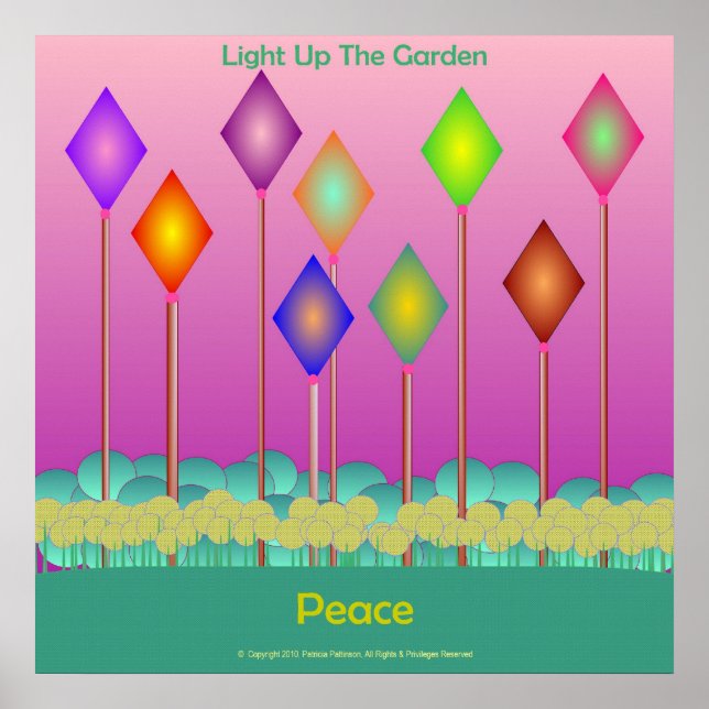 Poster - Peace Garden (Framsidan)