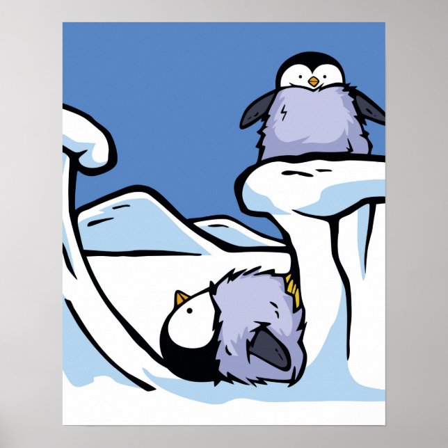 Poster penguin Chick-bild (Framsidan)