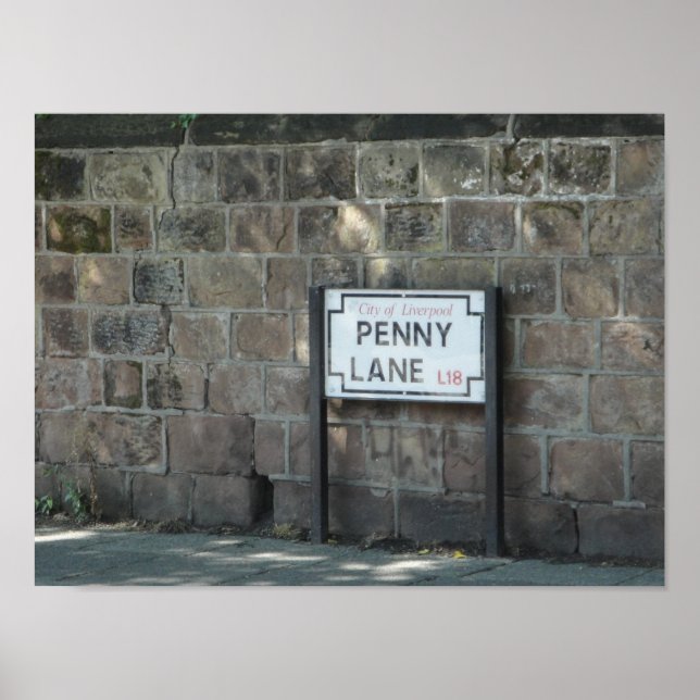 Poster - Penny Lane (Framsidan)