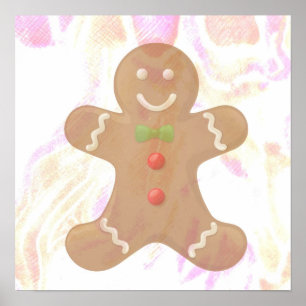 Poster pepparkaksgubbe