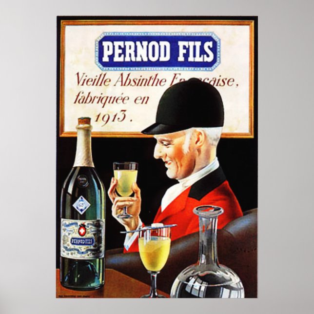 Poster Pernod Fils (Framsidan)