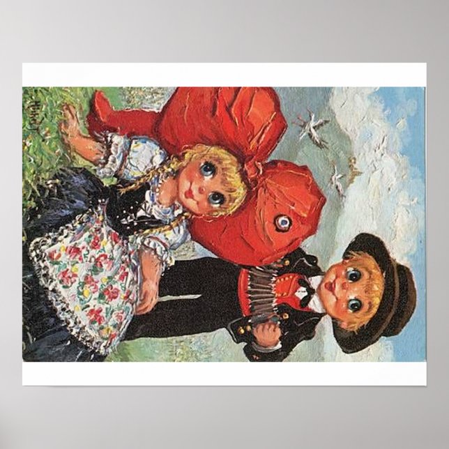 Poster. Petits Alsaciens Poster (Framsidan)