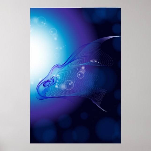 Poster: PhantaSea: Vector Art Poster (Framsidan)