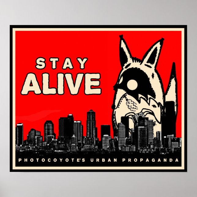 Poster Photocoyote Urban Propaganda (Framsidan)