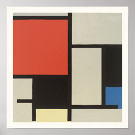 POSTER: PIET MONDRIAN: SAMMANSÄTTNING 1921 POSTER