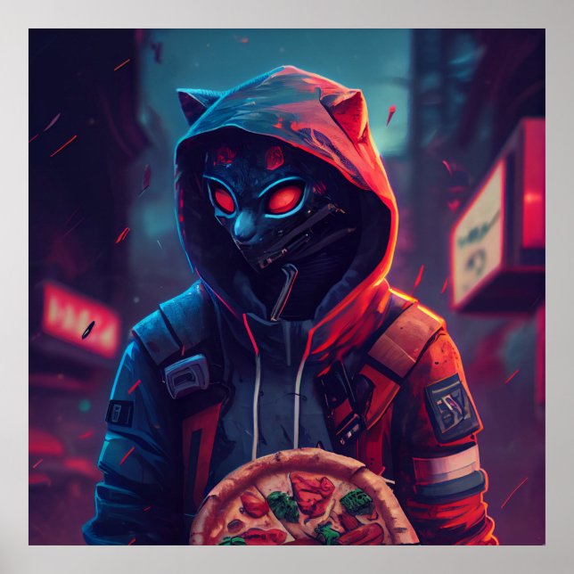 Poster Pizza (Framsidan)