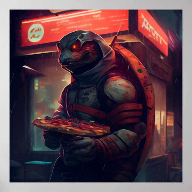 Poster Pizza (Framsidan)