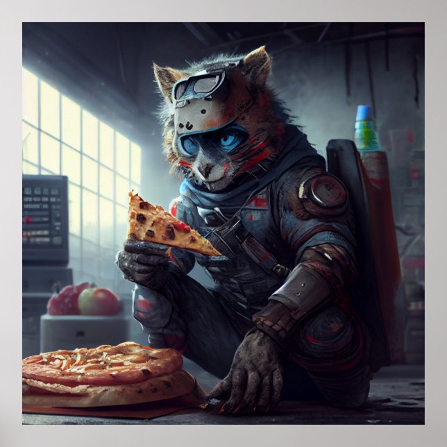 Poster Pizza (Framsidan)