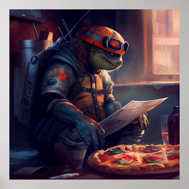 Poster Pizza (Framsidan)