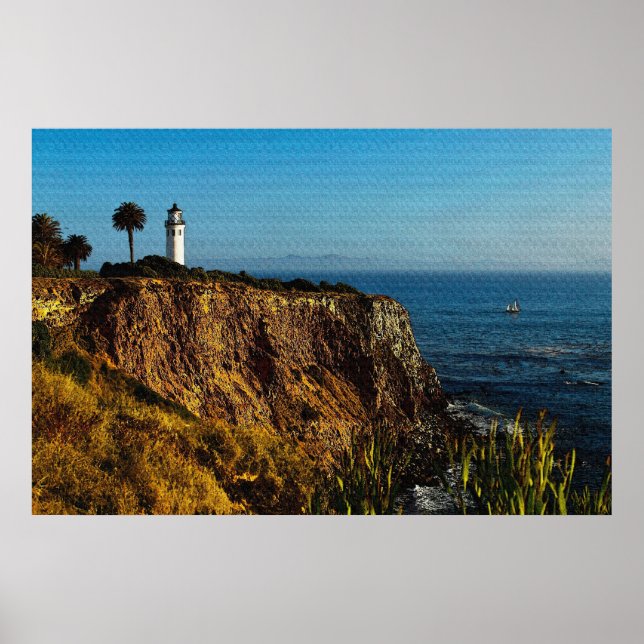 Poster Point Vicente Lighthouse (Framsidan)