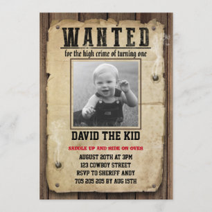 Poster pojke första födelsedagen inbjudningar