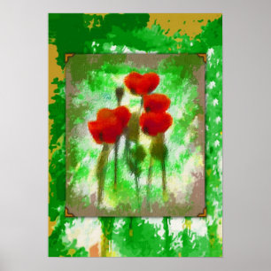 Poster poppies