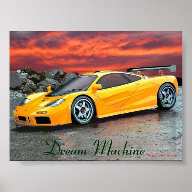Poster: Poster Dream Maskin (Framsidan)