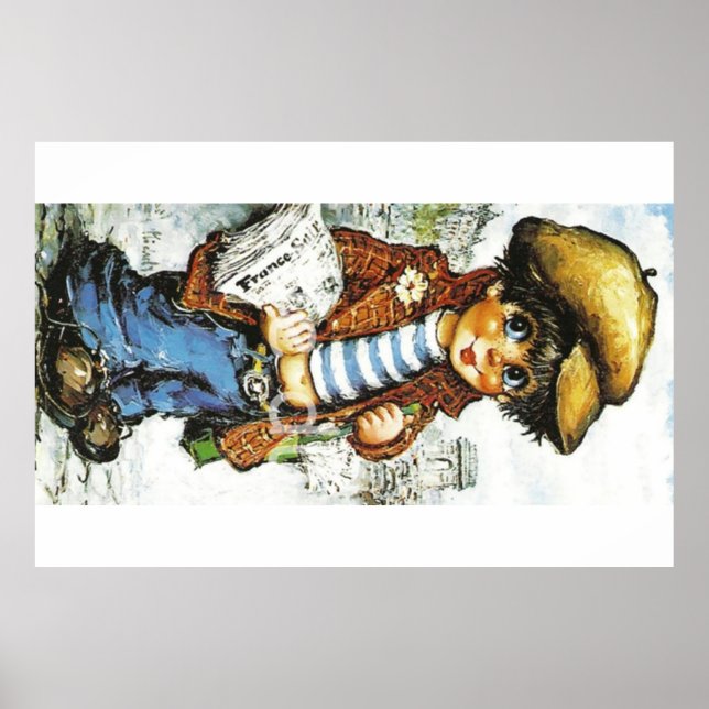 Poster poulbot au journal (Framsidan)