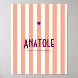 Poster prénom Riviera Pêche