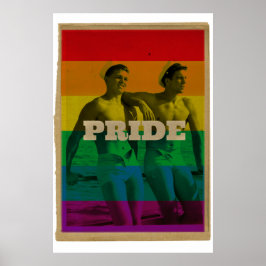 Poster Pride Gay Sailor för vintage