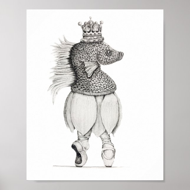 Poster "Princess Fisherina"  (Framsidan)