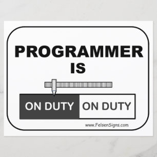 Poster - Programmeraren är