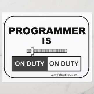Poster - Programmeraren är