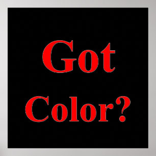 Poster projektionsyta för har Färg