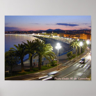 Poster/"promenaddes Anglais" i Nice, Poster