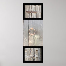 Poster: puertas y cierres poster