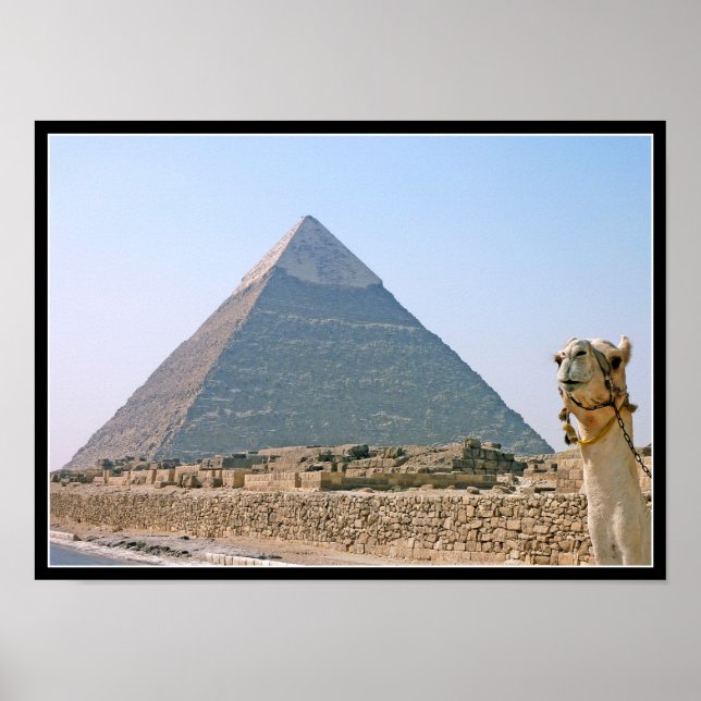 Poster: Pyramid av Khafre Poster (Framsidan)
