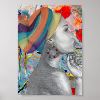 POSTER QUEENCONFIDENCE Premium-arbetsytans projekt