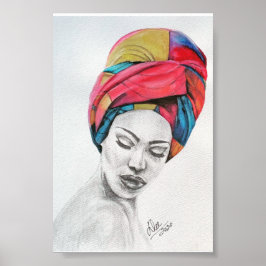 POSTER QUEENIFICENT Premium Canvas (4x6)