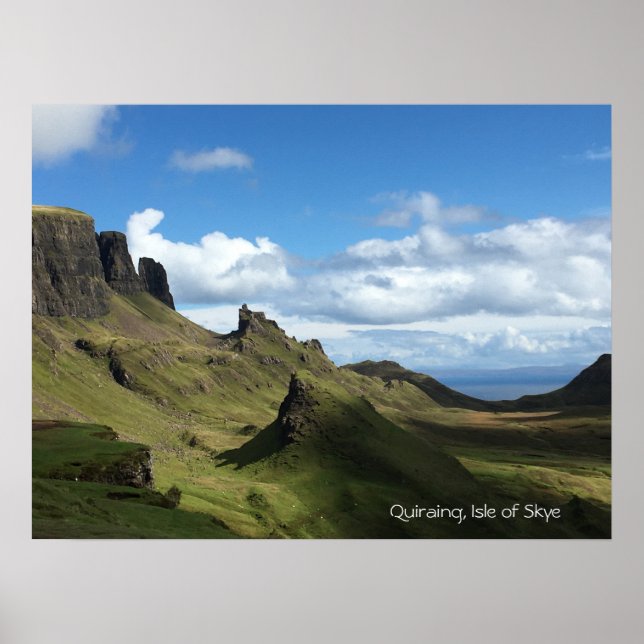 Poster Quiraing Skye (Framsidan)