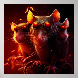 Poster rat