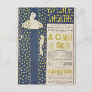 Poster reklam A Comedy of Sighs Vykort