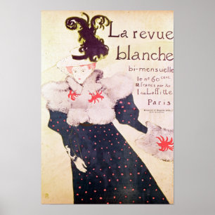 Poster reklam "La Revue Blanche", 1895