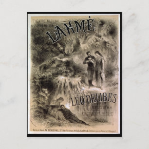 Poster reklam "Lakme" Vykort