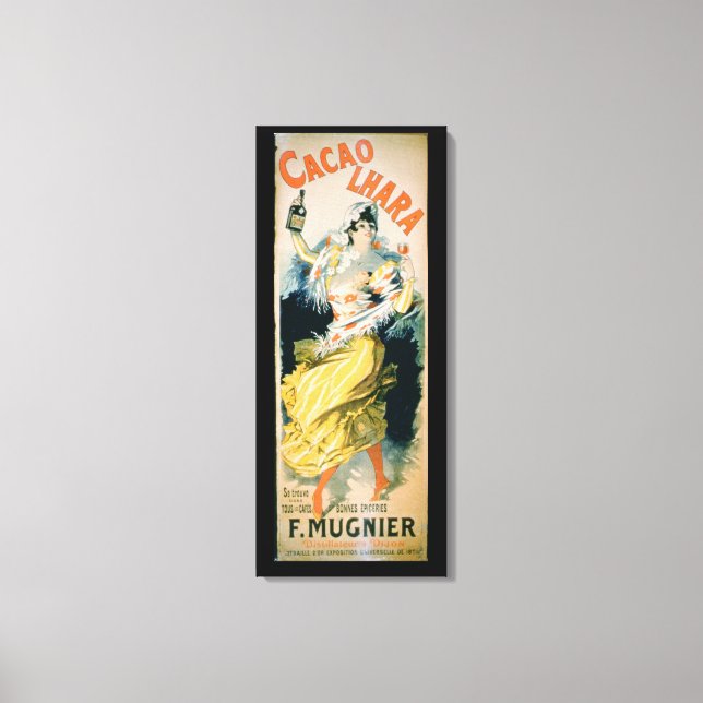 Poster reklam "Lhara Creme de Cacao", Digon ( Canvastryck (Framsida)