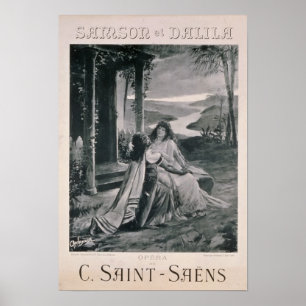 Poster reklam "Samson and Dalila"