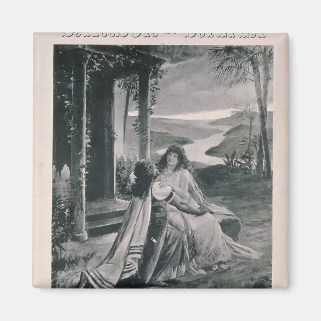 Poster reklam "Samson and Dalila" Magnet (Framsidan)