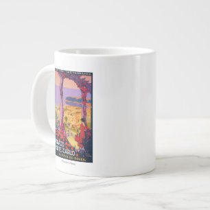 Poster resande jumbo mugg