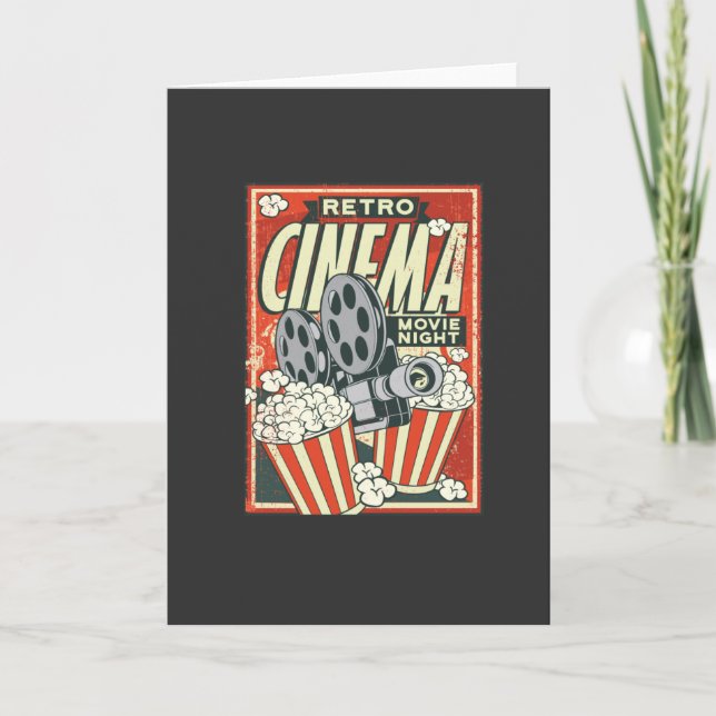POSTER RETRO CINEMA KORT (Framsida)