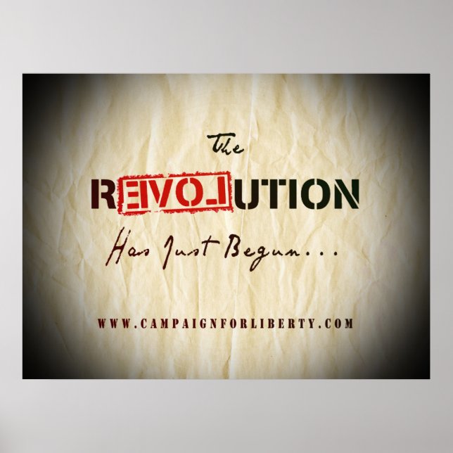 Poster revolution (Framsidan)