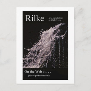 POSTER RILKE WEBBPLATS VYKORT