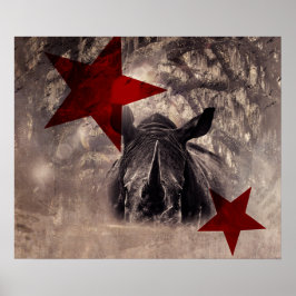 Poster rinovattenfärg