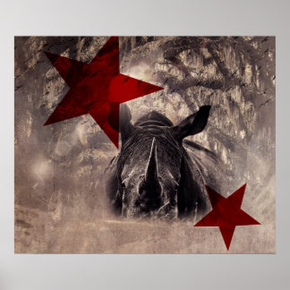 Poster rinovattenfärg