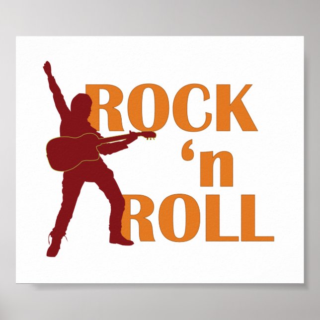 poster - Rock 'n Roll (music design) (Framsidan)