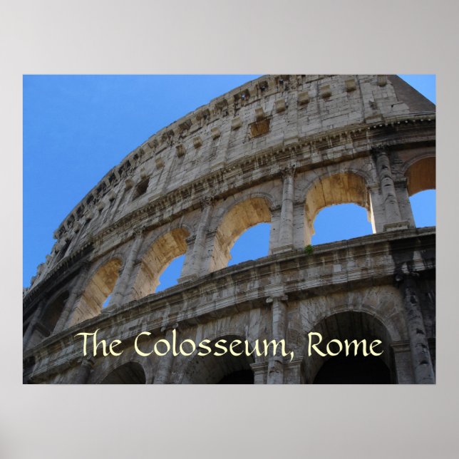 Poster—Roman Colosseum Poster (Framsidan)